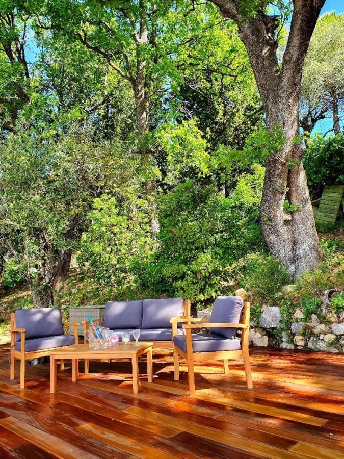 Apartment Cezanne With Heated Pool And Private Garden Chateauneuf-Grasse Exteriör bild