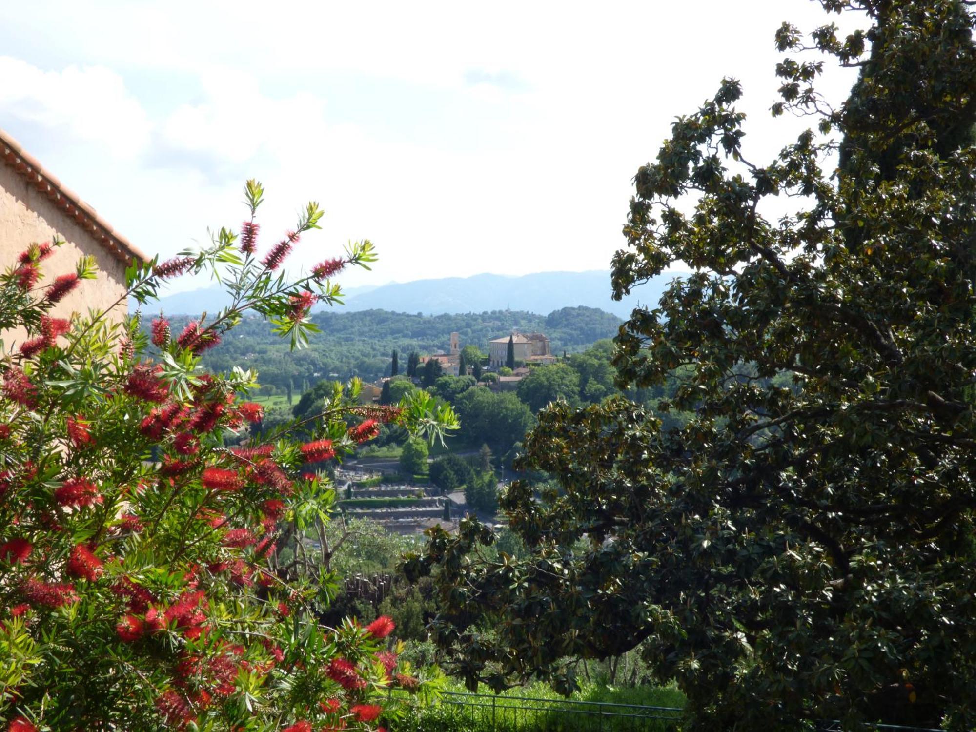 Apartment Cezanne With Heated Pool And Private Garden Chateauneuf-Grasse Exteriör bild