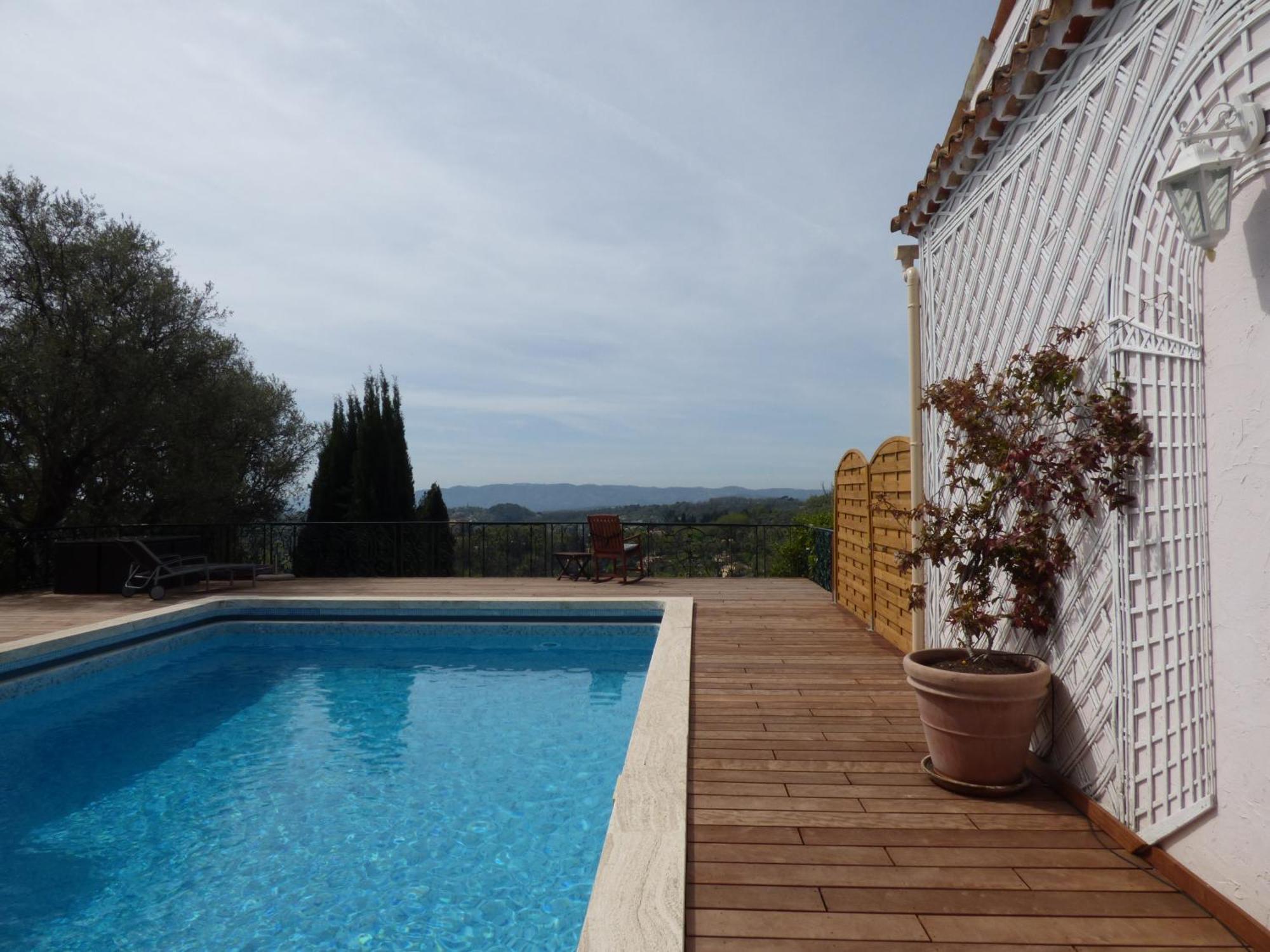 Apartment Cezanne With Heated Pool And Private Garden Chateauneuf-Grasse Exteriör bild