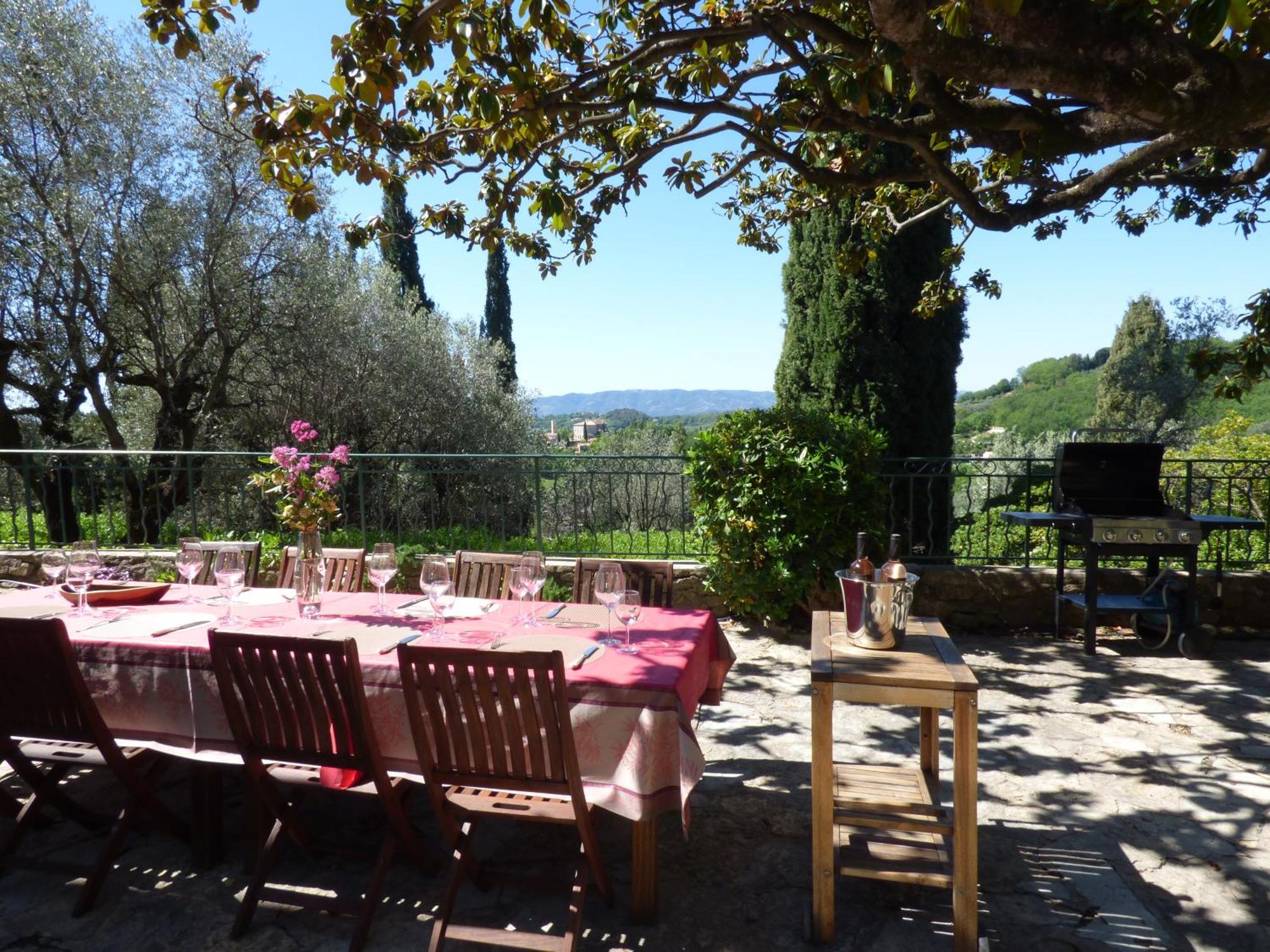 Apartment Cezanne With Heated Pool And Private Garden Chateauneuf-Grasse Exteriör bild